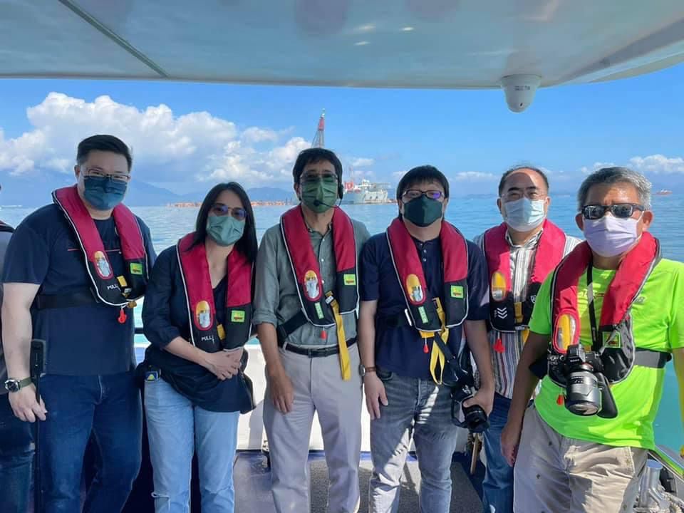 Technical tour at CLP offshore LNG terminal Nov21