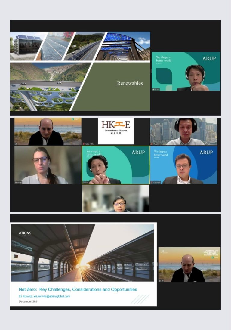 Meeting on energy and zero goals with slides