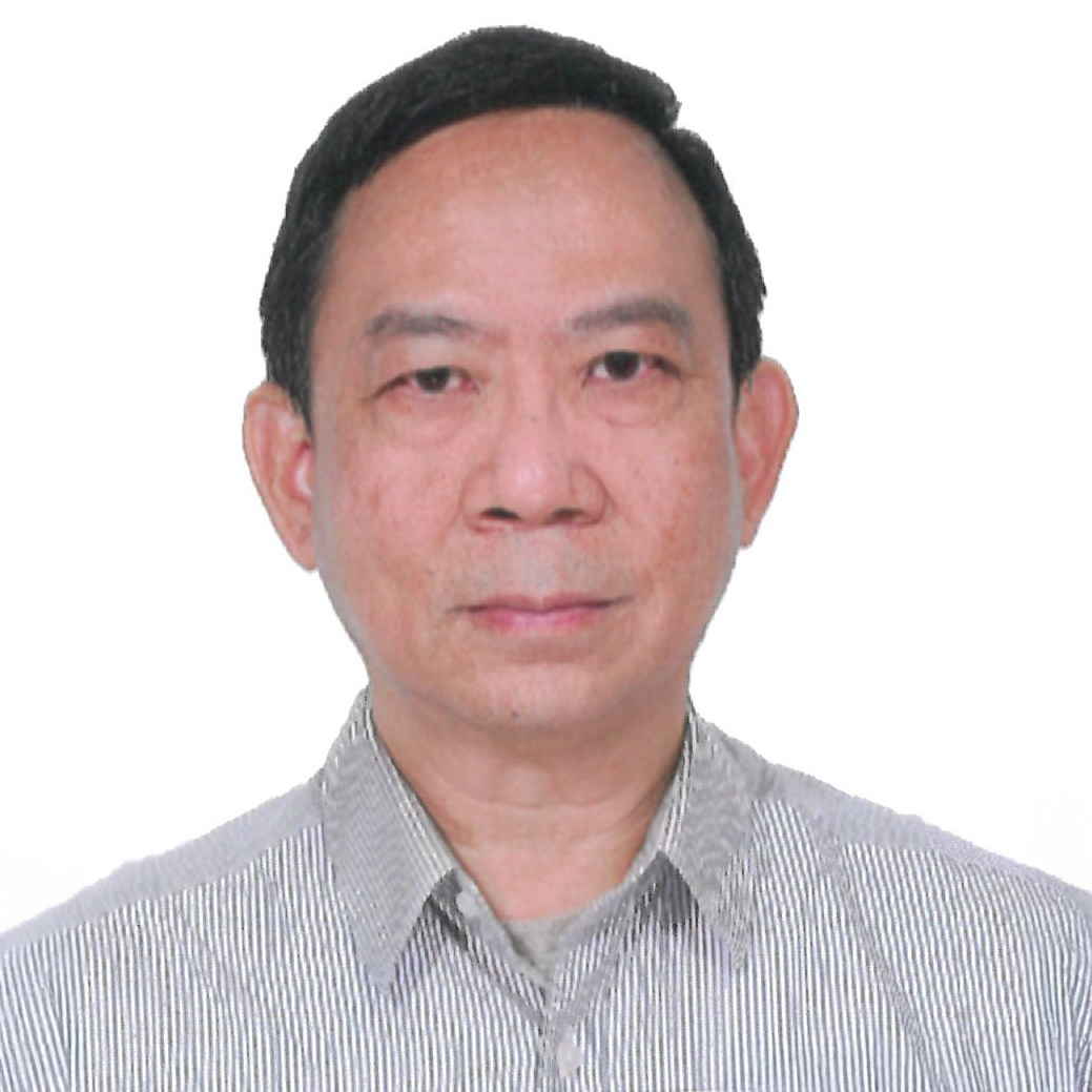 Portrait of Andy KWOK Chi Wing, wearing a striped collared shirt.