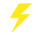 Yellow lightning bolt icon